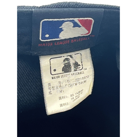 New York Yankees MLB Baseball Metal Logo & Stars Studs On Bill Snapback Cap/Hat - Picture 8 of 8